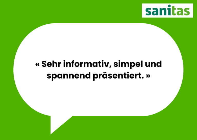 Sanitas Feedback 2