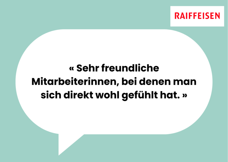 Feedback Raiffeisen4